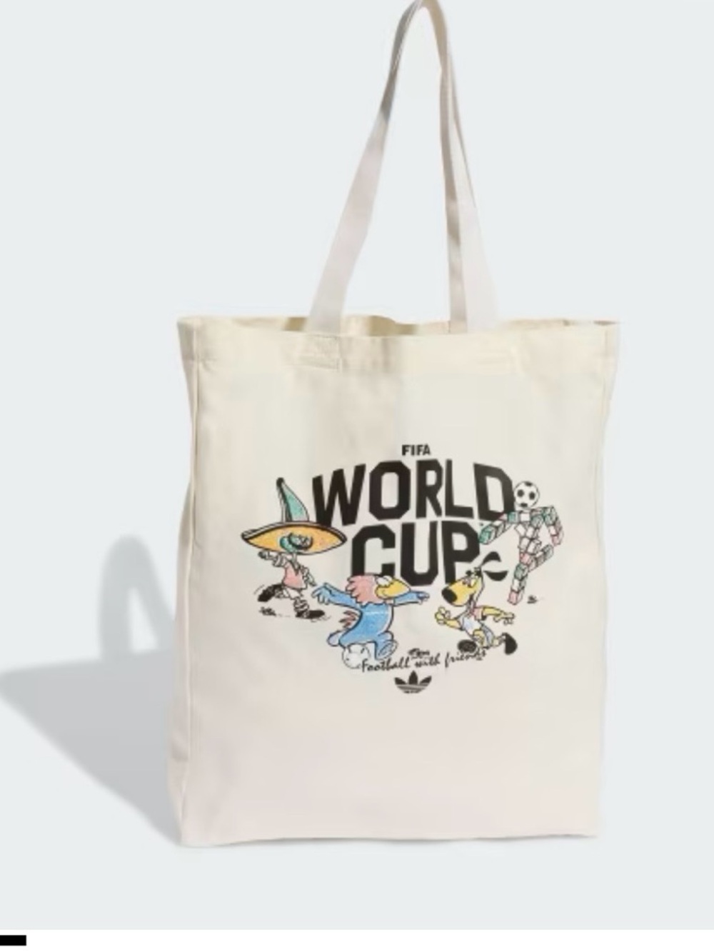 adidas Cream World Cup Graphic Tote Bag